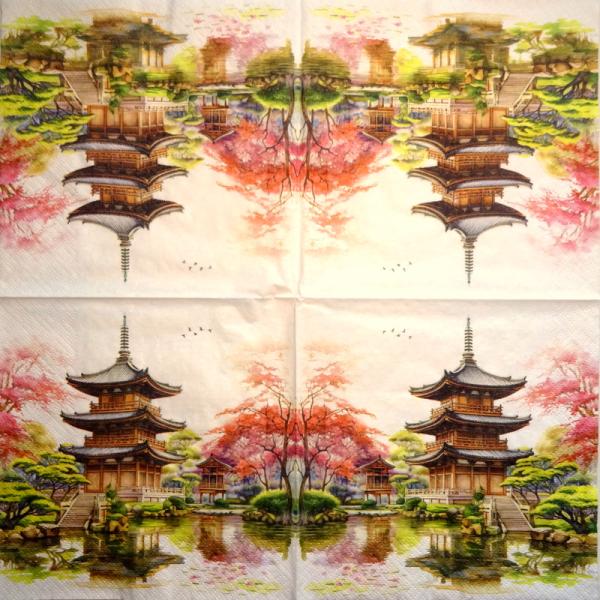 222 Asien - 3-lagig(weiß) - Royal Horticultural Society